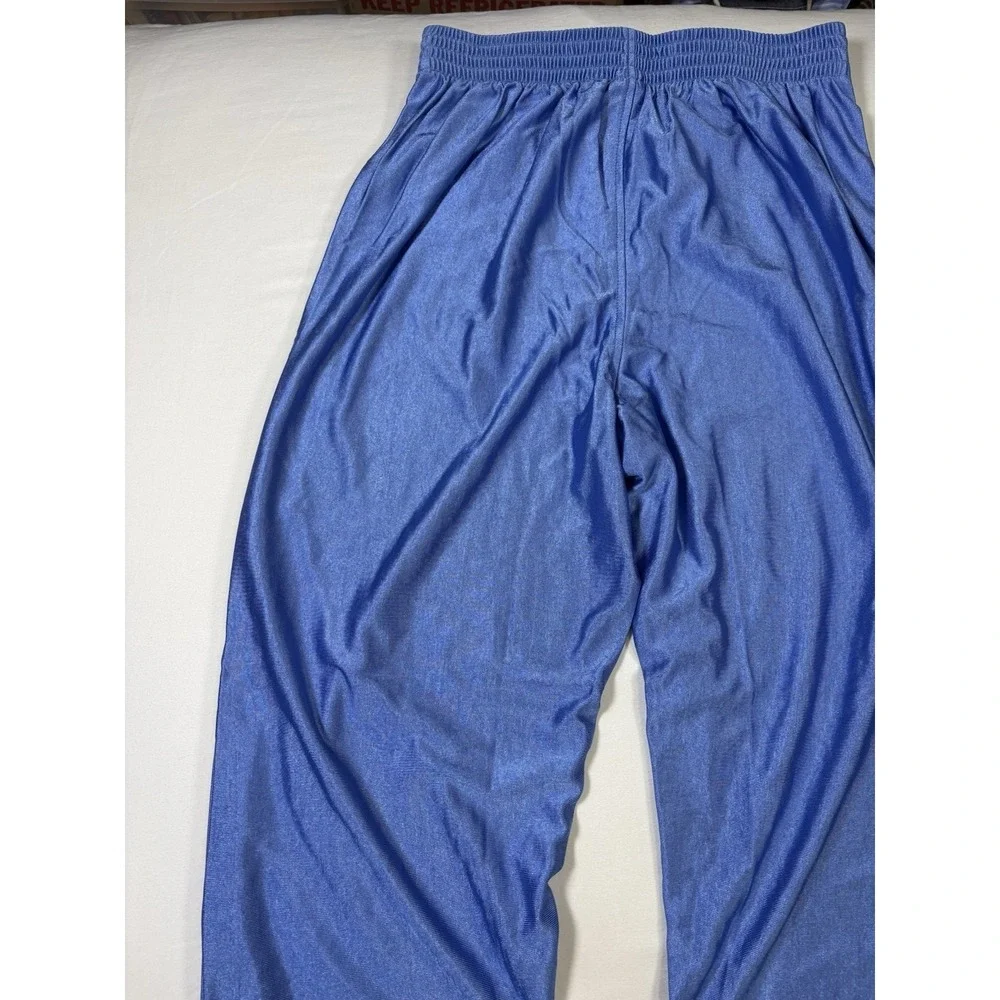 Vtg Jordan UNC Tar Heels Tear Away Snap Pants Men L Blue Breakaway Made in USA